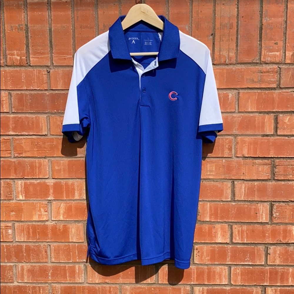 Men’s Large Antigua Chicago Cubs polo NWOT - Picture 1 of 4